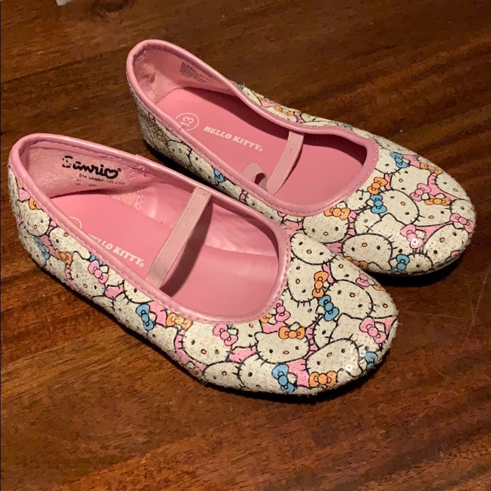 Hello Kitty girls ballet flats size 13